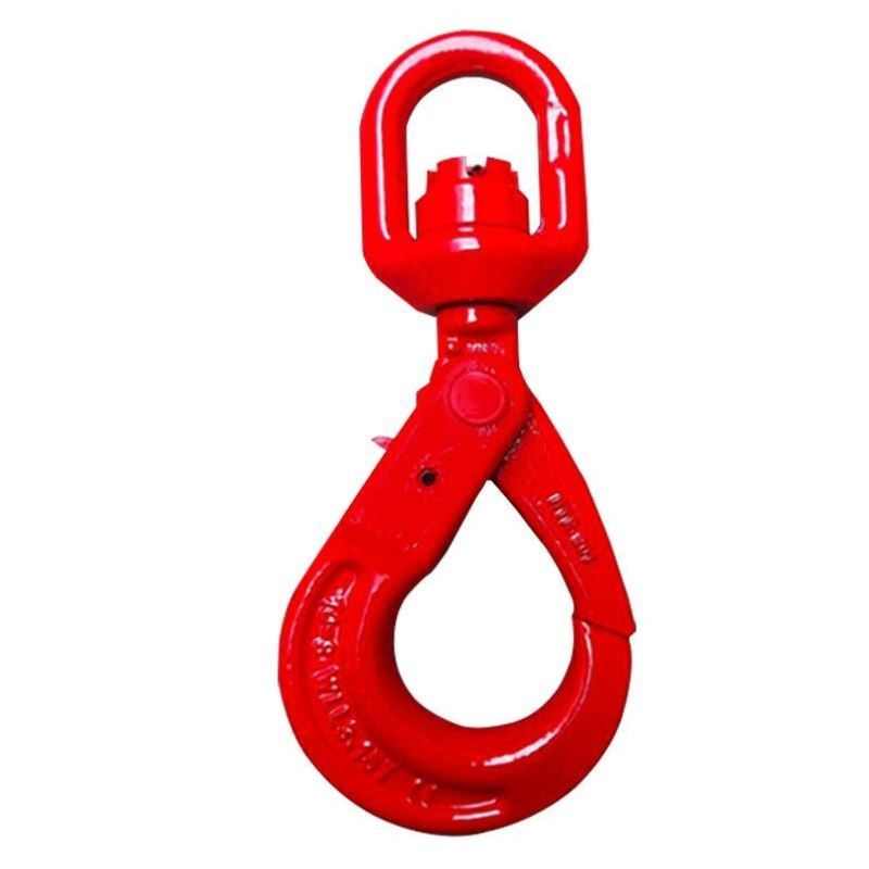 万尊安全吊钩旋转自锁安x全钩12.5T起重链条吊索具