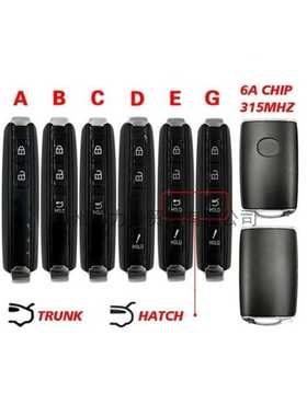 适用马自达2/3/4键钥匙BCKA-675RYA / WAZSKE11D01 315MHZ 6ACHIP
