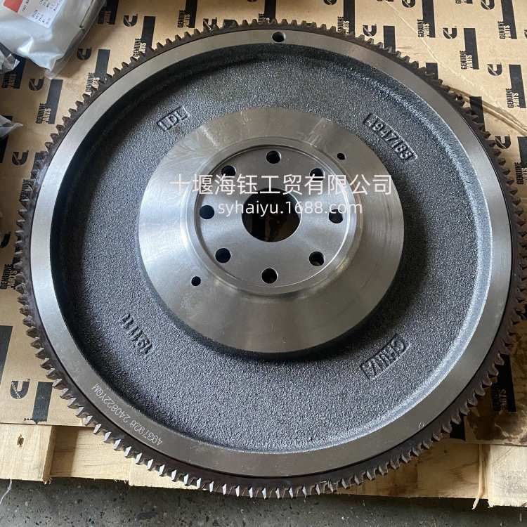 适用于康明斯4B 6B 6C 6L ISDE QSZ发动机配件 飞轮3960448