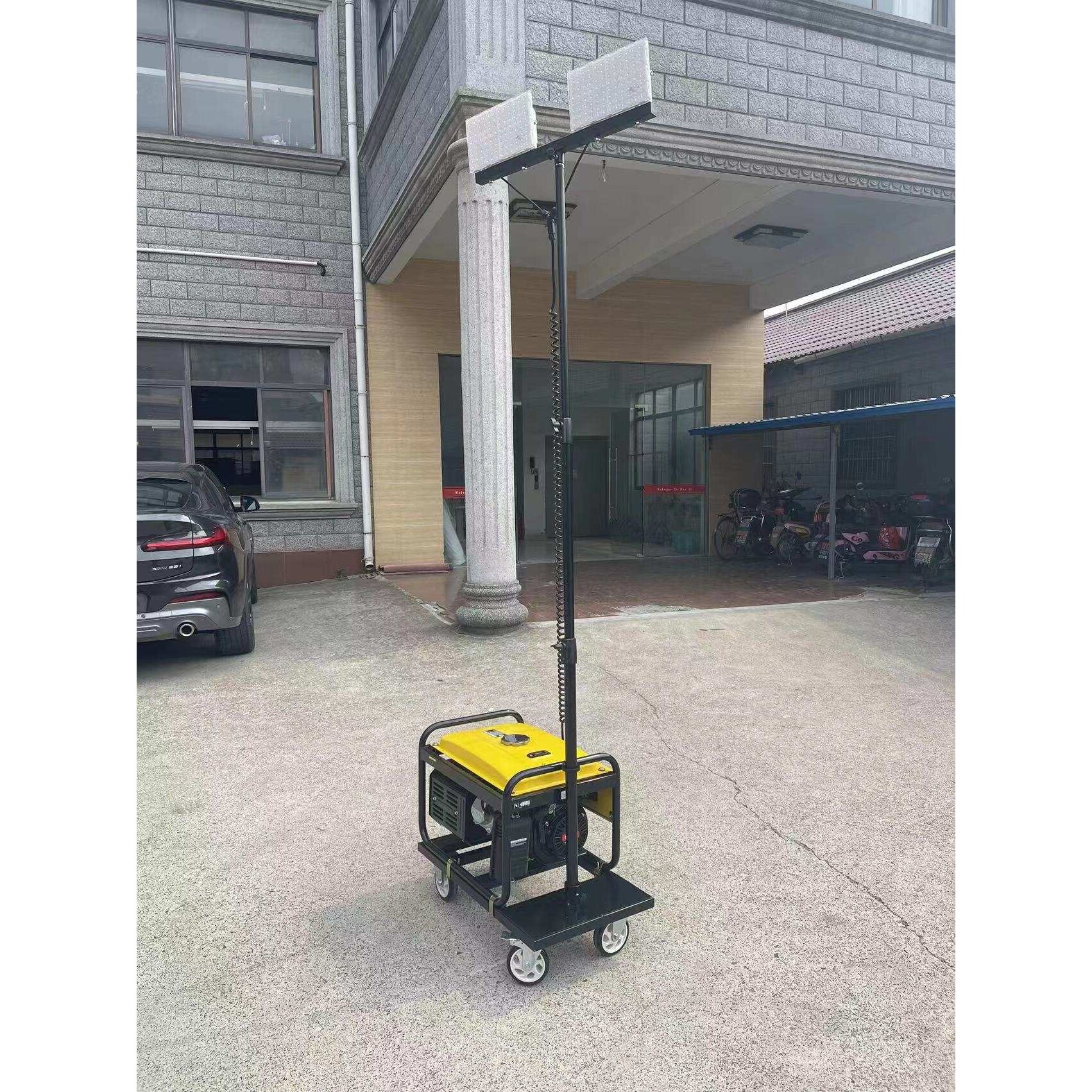 移动照明车 LED 手摇 1000W发电机