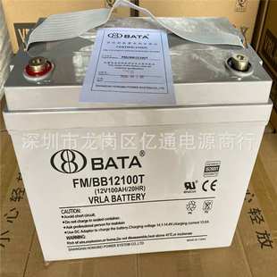 UPS不间断电源 12V100Ah通讯电源 鸿贝铅酸蓄电池FM BB12100T