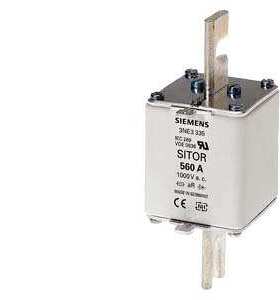 3NE3227 快熔 250A 1000VAC aR 开槽刀形触刀 NH1