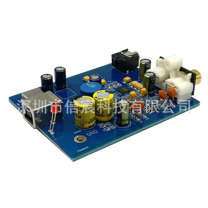 YJ00130-SA9023+ES9018K2M 发烧级音频DAC声卡