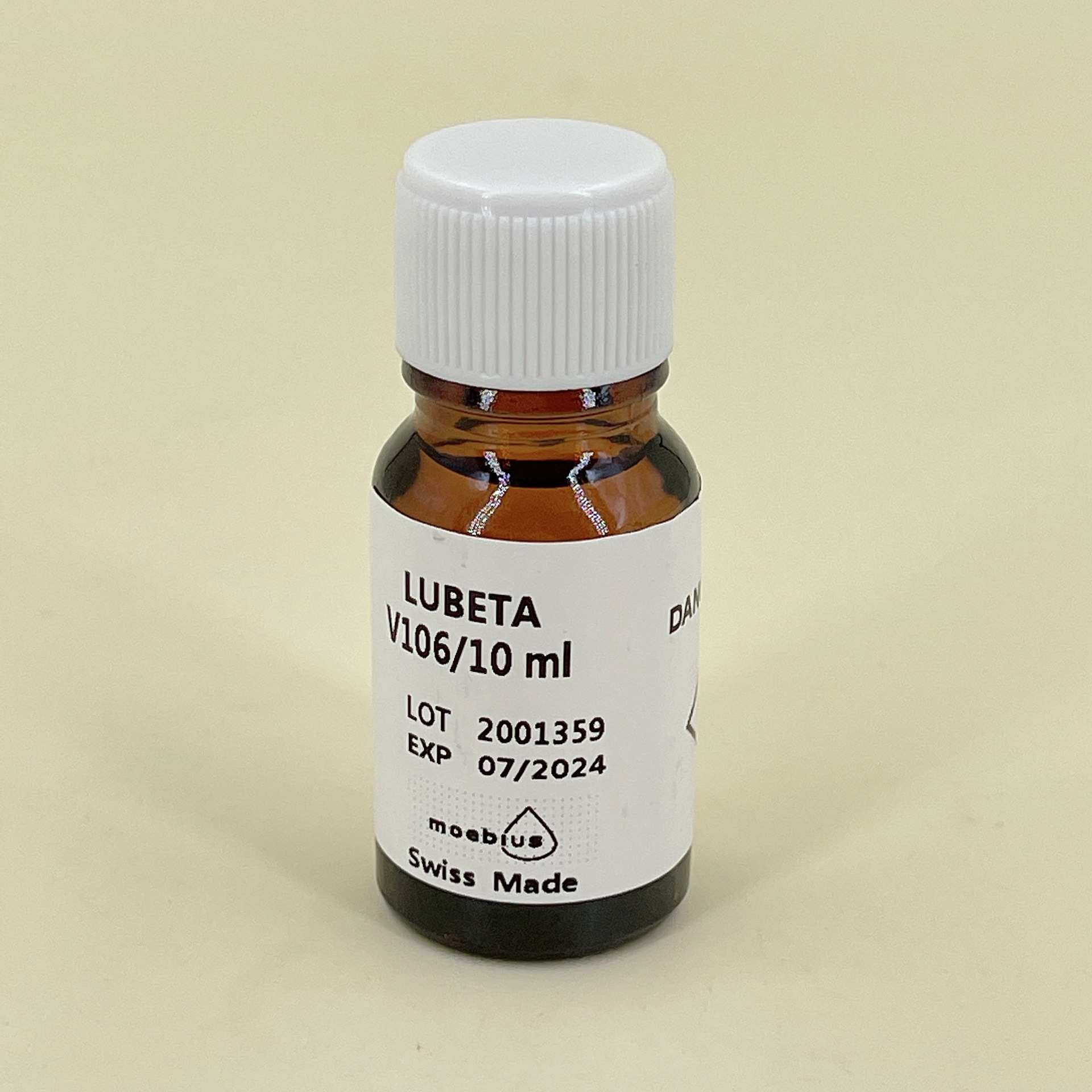 瑞士moebius莫比斯 V105表油自动双层轮油膜处理专用油V106轴承油