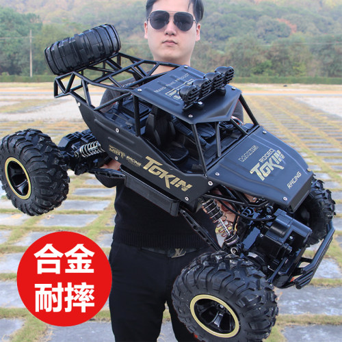 超大四驱高速rc遥控汽车越野车充电男孩成L人摇控儿童玩具攀爬赛