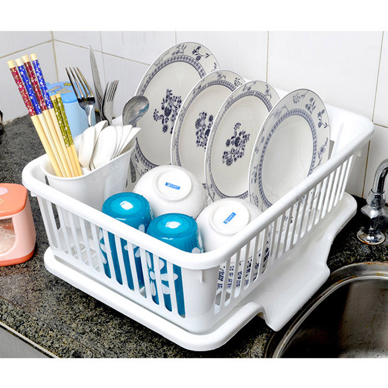 高品质塑料大f号沥水碗盆 厨房滴水碗碟架 放碗盆滤碗盆碗架收纳