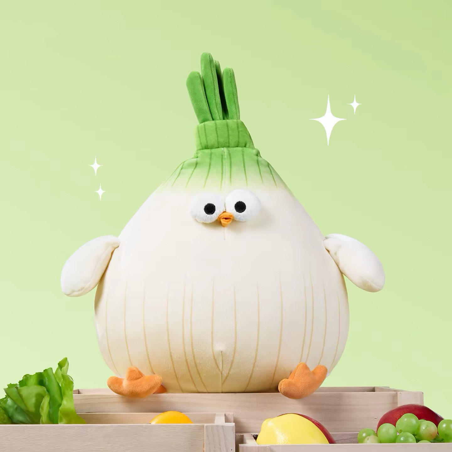 大号蒜鸟公仔洋葱鸡毛绒玩偶搞怪菜鸡玩偶墩墩鸡抱枕沙发靠枕