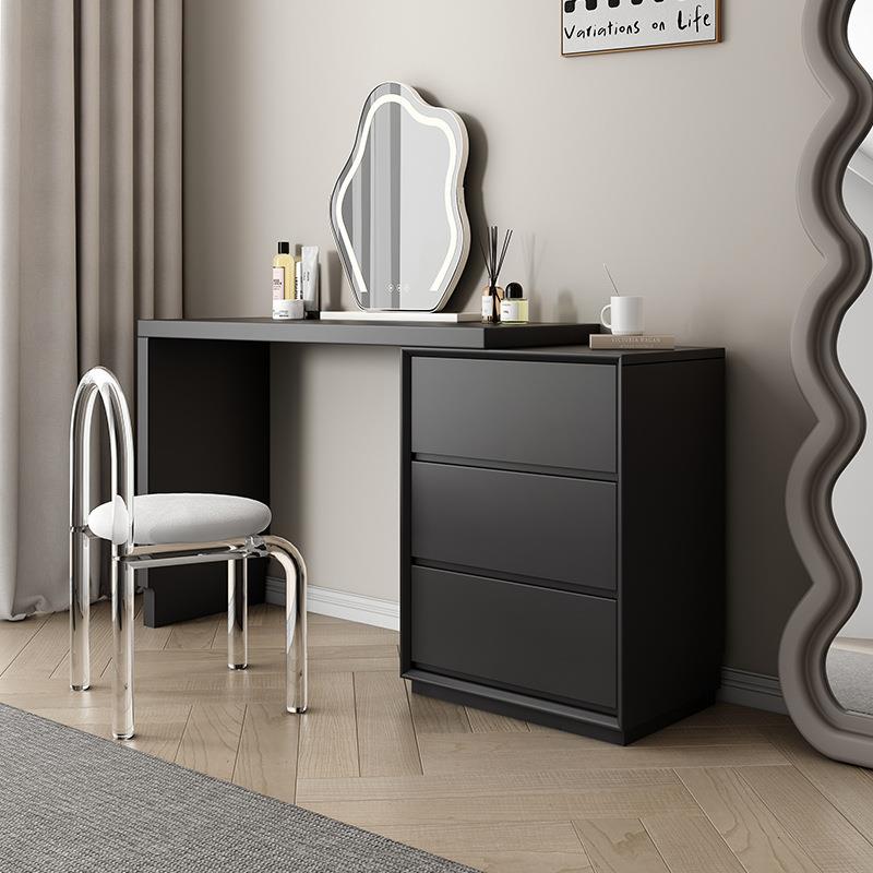 卧室化妆台斗柜一体小户型现代简约床尾柜子实木床头柜书桌化妆桌