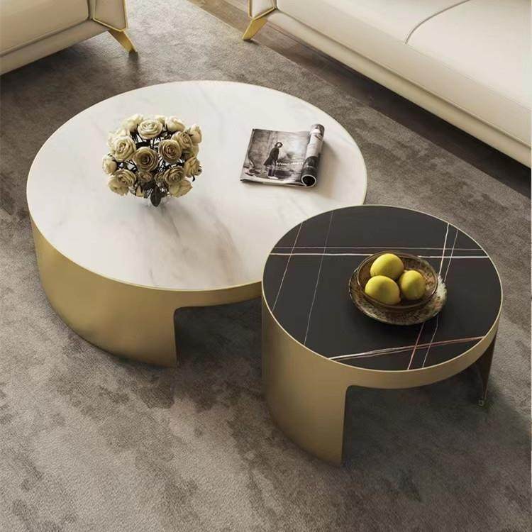 意式岩板现代大小圆形茶几伸缩客厅现代简约岩板不锈钢铁钢板茶几,鲜花速递/花卉仿真/绿植园艺,割草机/草坪机,淘宝优惠券,粉丝福利购,淘宝优惠卷
