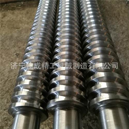 厂家加工梯形丝杆T30Tr40T50T60T70加长精密机床丝杆正反牙螺杆