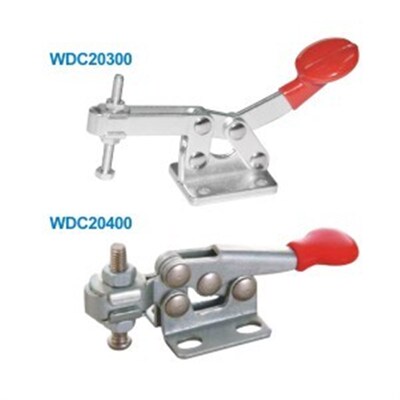 怡合达品质WDC20400 WDC20300 快速夹钳 水平压紧式 法兰底座型