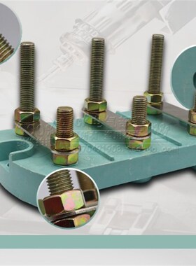 电机接线板 电机接线柱Y355-400孔距235mm 160KW 三高三底加厚板
