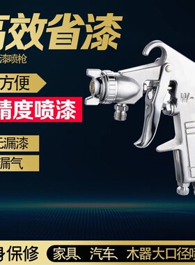 德国进口F75油漆喷枪w71气动修补皮具k3家具汽车涂料胶水高雾化普