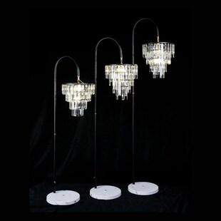 新款韩式压克力发光冰条路引灯风铃舞台摆件酒店婚礼堂婚庆道具