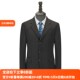 上衣商务休闲毛料西服条纹宽松外套 纯羊毛西装 吉牌 男士