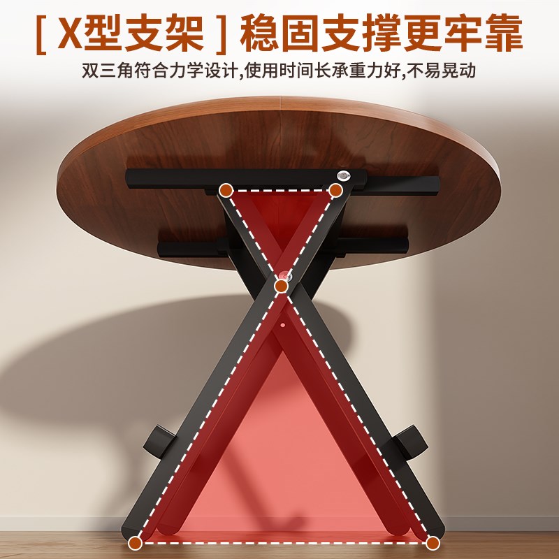 折叠书桌学生家用小桌子卧室小户型学习桌床边写字桌电脑桌小餐桌