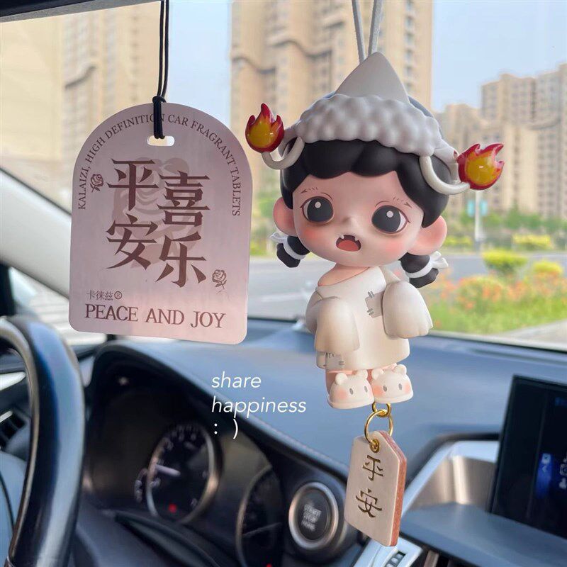捣蛋日记汽车挂件jzoraa可爱小鬼车载后照镜装饰挂饰卡通车饰新车