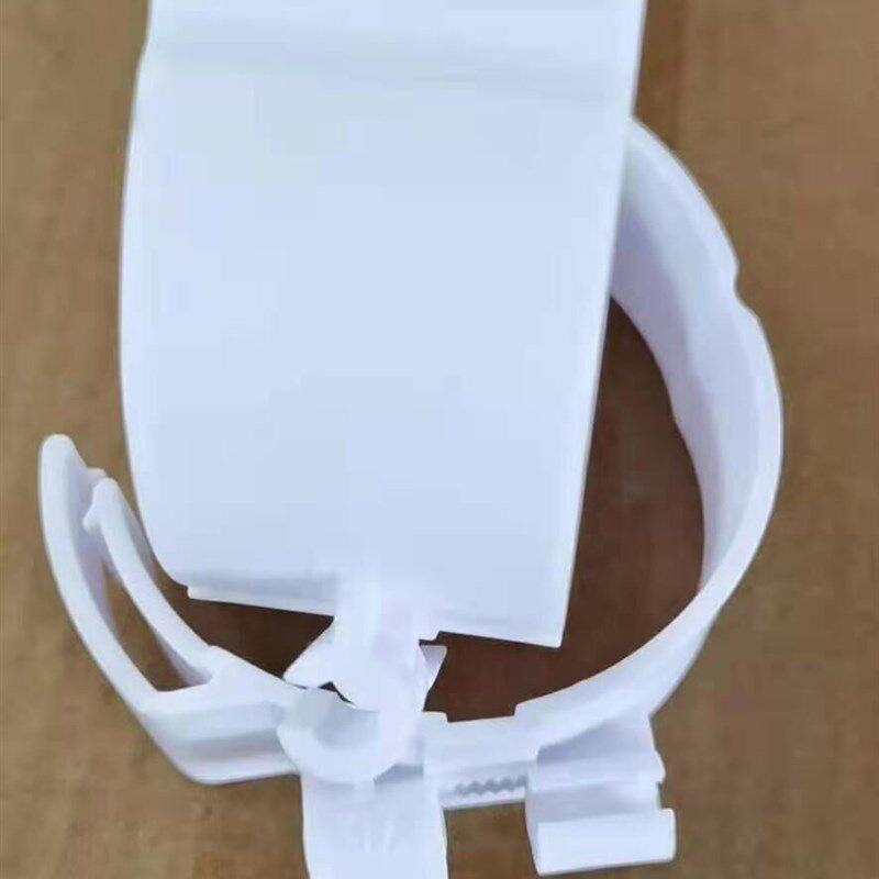 白色管卡空调水管j抱箍固定吊码尼龙管卡丝杆卡扣秒扣PVC固定管卡