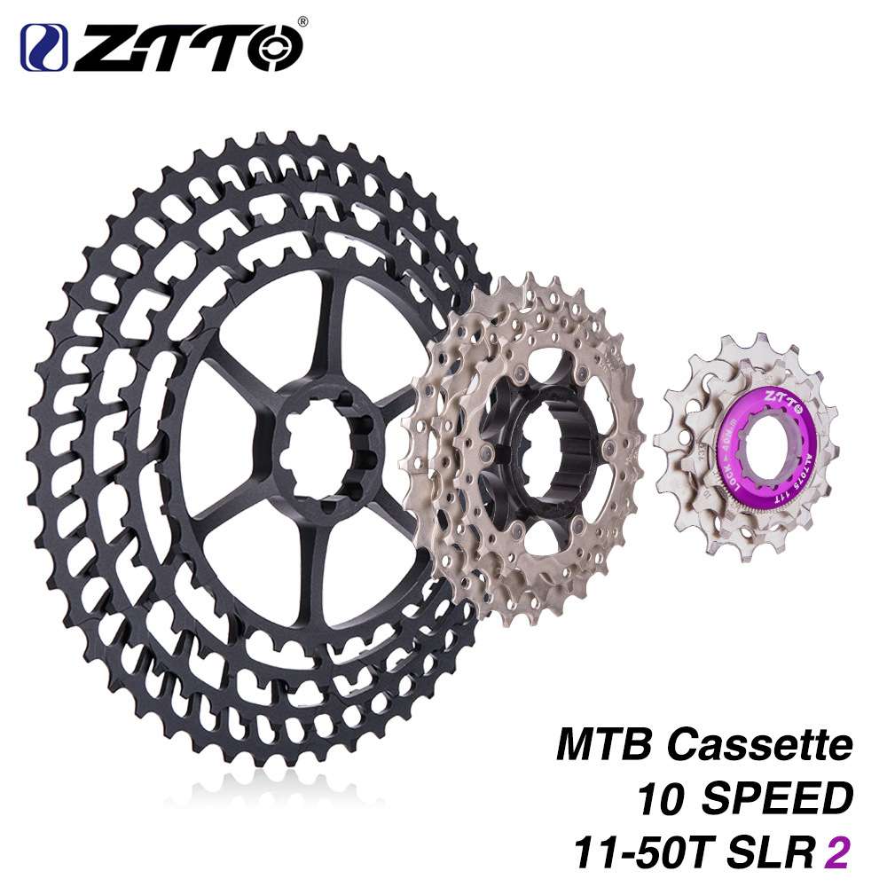 ZTTO/追途竞赛级山地车链轮自行车配件10速50T塔轮铝合金飞轮