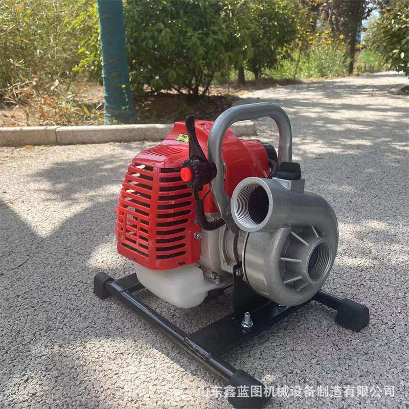 汽油农用抽水机1寸小型汽油机家用农用灌溉水泵高压排涝自吸水泵