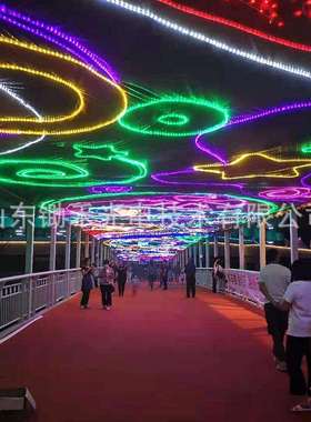 200平方灯饰画安装好37500