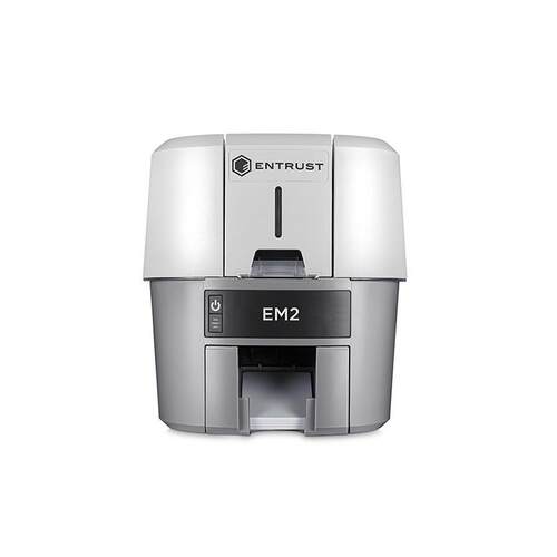 ENTRUST Datacard EM2双面证卡打印机员工卡厂牌PVC卡热升华