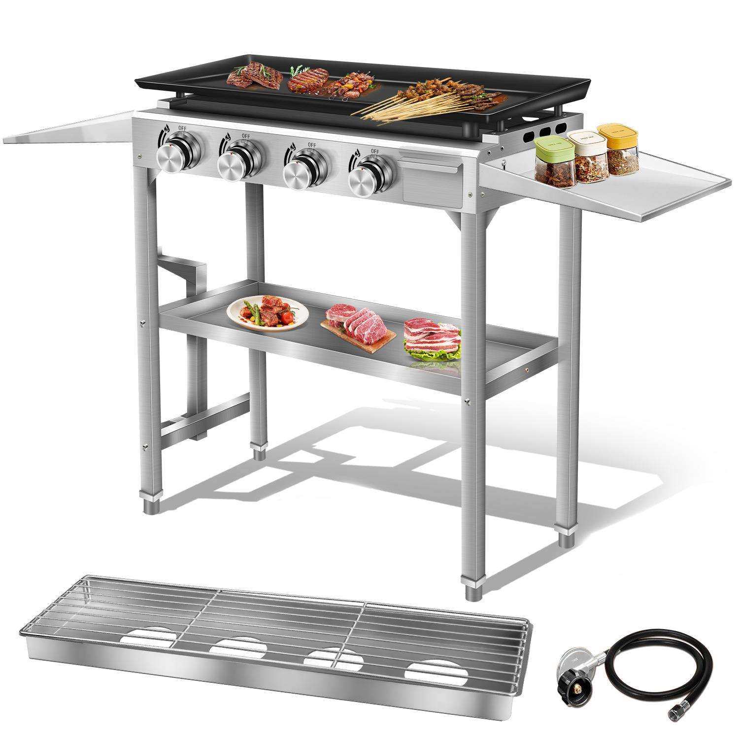 户外家用四头烧烤炉扒炉铁板烧烤鸡翅鸡腿烧鸟煎炸牛扒便携可折叠,鲜花速递/花卉仿真/绿植园艺,割草机/草坪机,淘宝优惠券,粉丝福利购,淘宝优惠卷