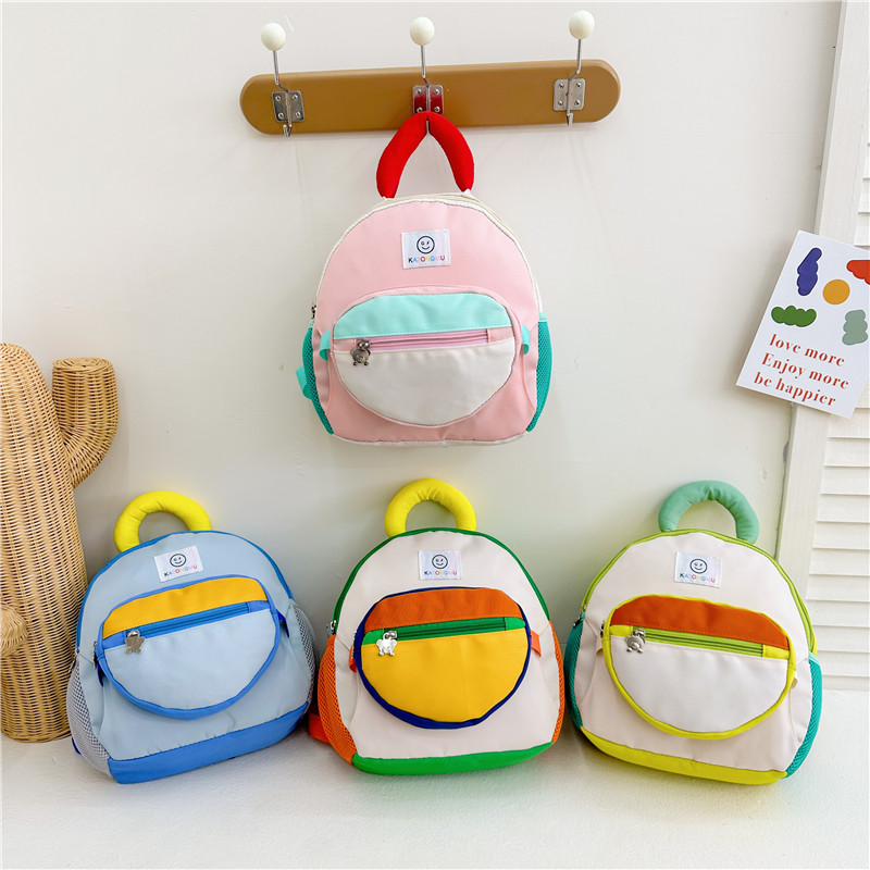 儿童书包女孩可爱3-6岁男女童防泼水双肩包幼儿园出游小背包女潮