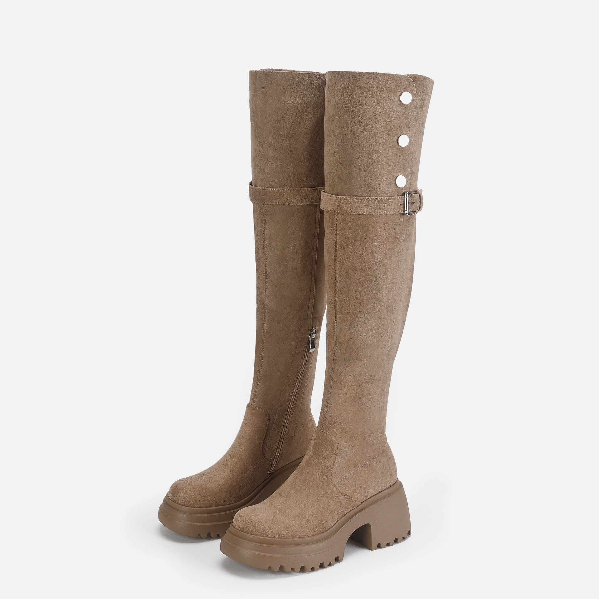 休闲网红复古西部牛仔靴时装靴