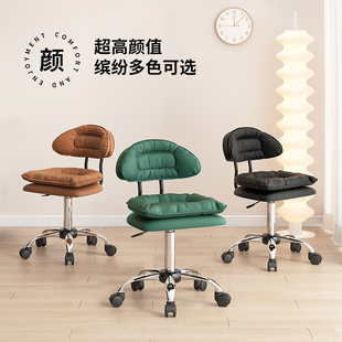 吧台椅升降旋转美容凳子美甲师专用凳前台坐椅收银台椅.子网红吧