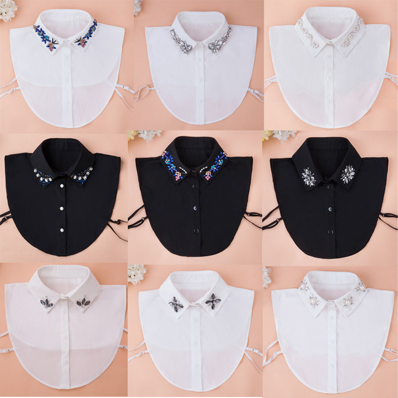 装饰假领子衬衫衣领女雪纺韩国秋冬春秋百搭水钻日韩珍珠衣领冬季,服饰配件/皮带/帽子/围巾,假领,淘宝优惠券,粉丝福利购,淘宝优惠卷