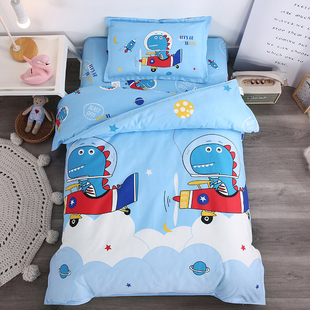幼儿园被b子三件套儿童被套入园六件套被褥床上用品纯棉专用午睡