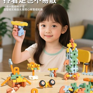 6至12岁儿童积木拼图2025男孩最喜欢的流行玩具女孩手工拼图组装