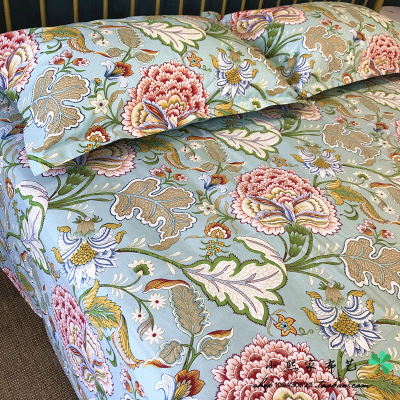 美式田园纯棉加厚老粗布床单小帆布四季布沙发布料桌布窗帘可定做,床上用品,床单,淘宝优惠券,粉丝福利购,淘宝优惠卷