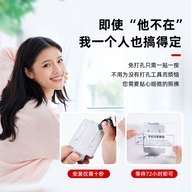 隐形晾衣绳室内免打孔伸缩晾衣神器家用阳台防风防滑晒被子凉衣架