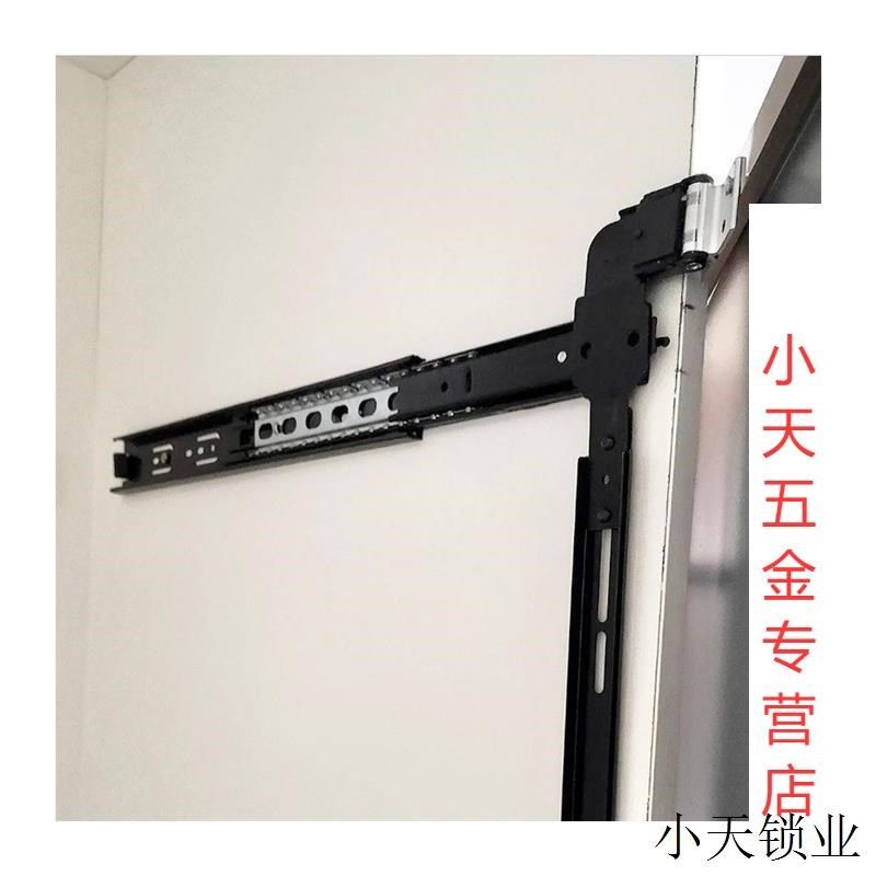 三节滑轨侧拉衣柜镜子衣橱折叠导轨推拉镜轨道加厚穿衣镜配件.,基础建材,导轨,淘宝优惠券,粉丝福利购,淘宝优惠卷