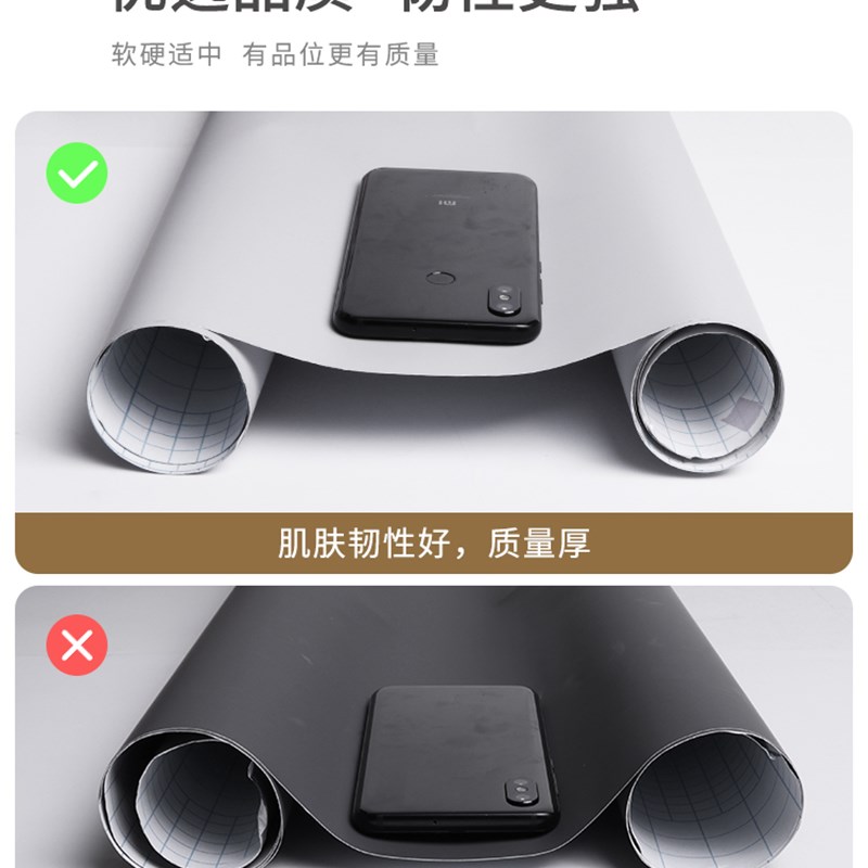 加厚肤感衣柜贴纸柜子柜门改色贴膜橱柜桌面防水自粘墙纸家具翻新