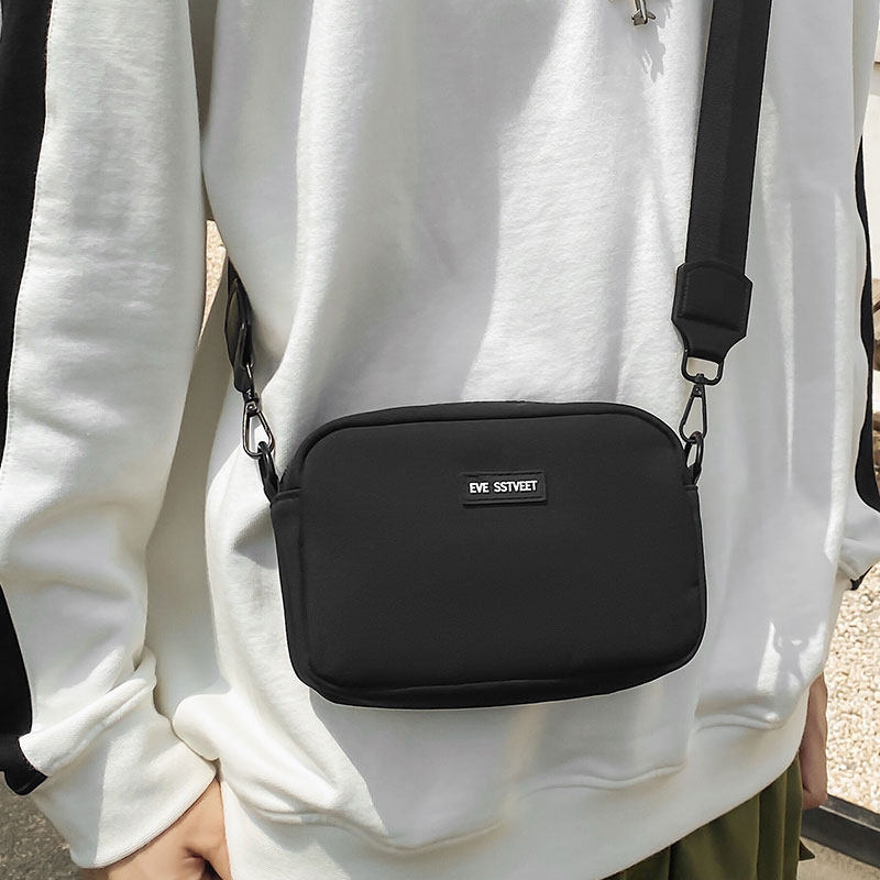 休闲个性时尚尼龙帆布小包包女春夏2023新款百搭小方包潮酷斜挎包,箱包皮具/热销女包/男包,小方包,淘宝优惠券,粉丝福利购,淘宝优惠卷