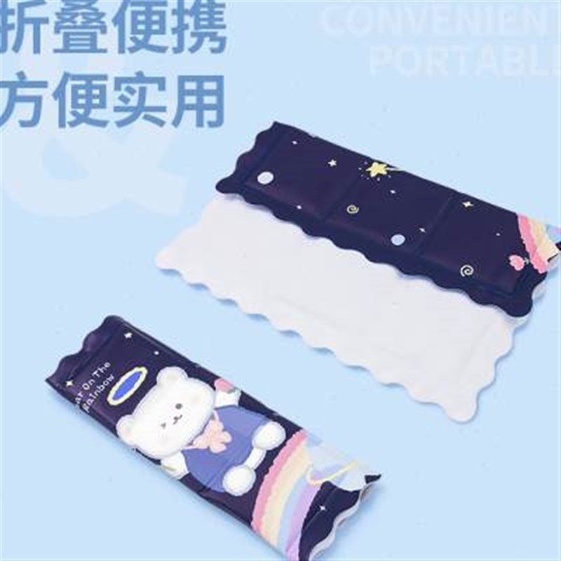 新款夏季冰垫坐垫降温椅垫免注水卡通屁垫学生冰凉垫冰枕凉垫透气