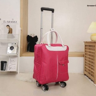 拉杆轮子式行李箱带超轻男款双肩旅行包的背包。背包女万行李袋