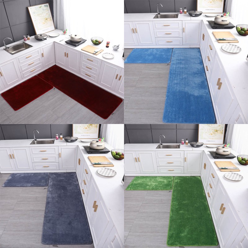 家用北欧地板垫子防滑脚垫厨房吸水地垫飘窗榻榻米地毯可水洗定制