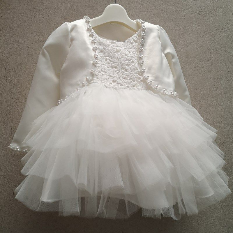 儿童礼服白色公主裙花童长袖婚纱春秋新款钢琴演出服女童秋冬天款,童装/婴儿装/亲子装,儿童礼服,淘宝优惠券,粉丝福利购,淘宝优惠卷