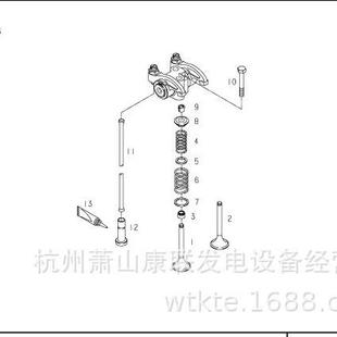 弹簧D2842LE203德国曼 51.04102 0150