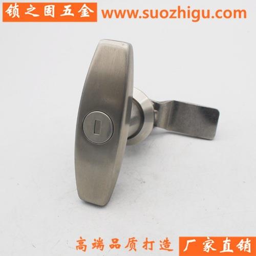 304不锈钢门锁T型转舌锁MS101配电箱门锁控制机箱机柜把手锁