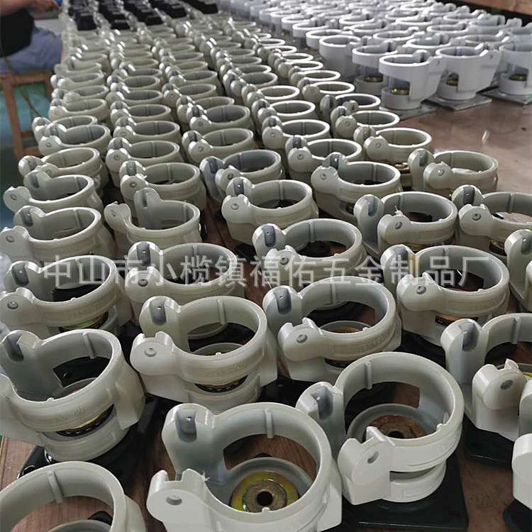 福马轮60f40F80F100F万向调节仪器设备支撑脚轮可调铝型材设备轮
