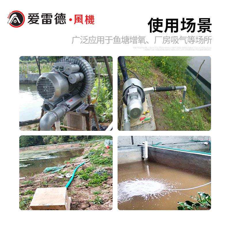 深圳爱雷德吹吸两用热循环风机CX-3000W 透浦式中压风机鼓风机