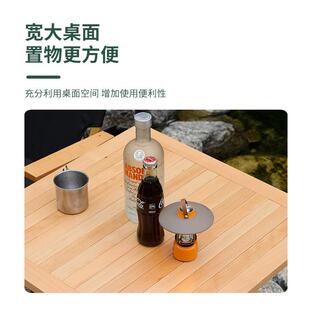 户外折叠桌家用小户型餐桌可折叠桌子正方形饭桌简易实木小方桌