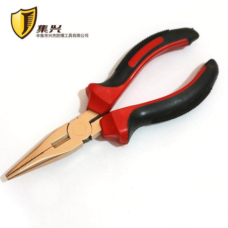 防爆尖嘴钳 防爆钳子修口钳 尖头钳 铝青铜 /铍青铜尖咀钳 6" 8",电子元器件市场,其它元器件,淘宝优惠券,粉丝福利购,淘宝优惠卷