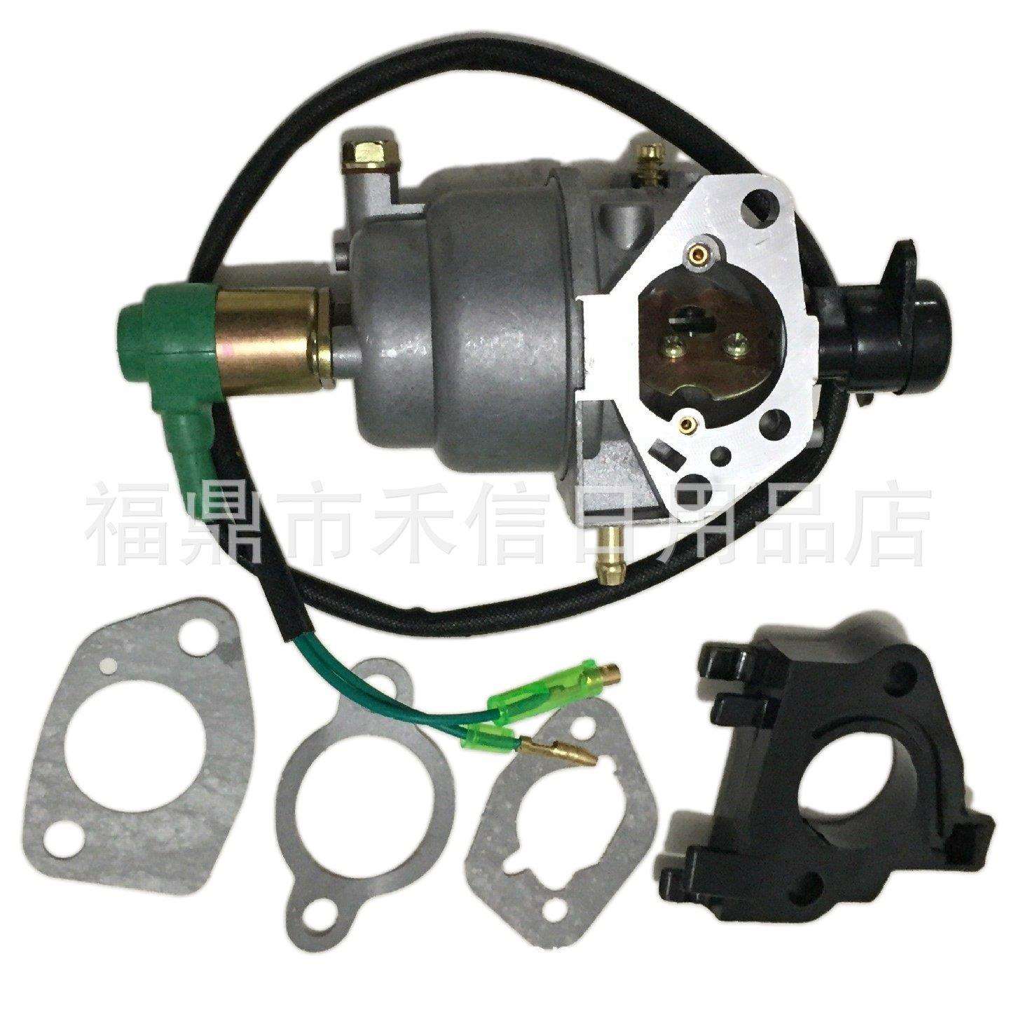 GX390 188化油器加纸垫片和绝缘隔热垫EB5000X EM5000S EM5000SX