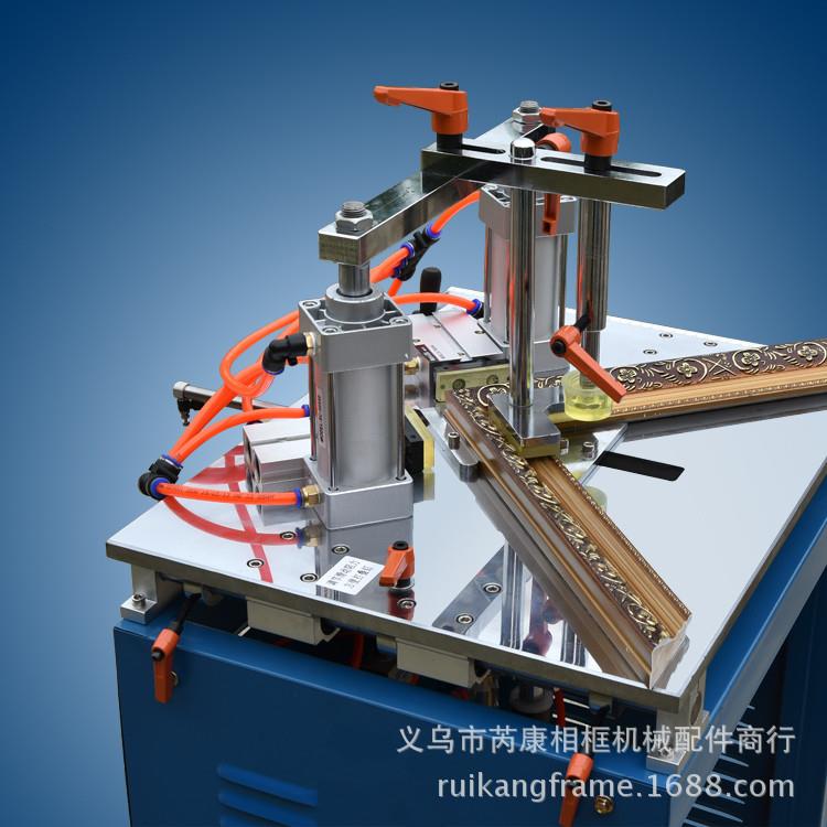2017年新款6缸机械调模钉角机画框组框机相框钉角拼角机相框机械